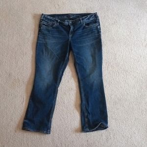 Silver jeans Co size 18 jeans